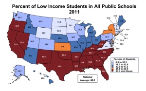 Perc of low income students public schools copy